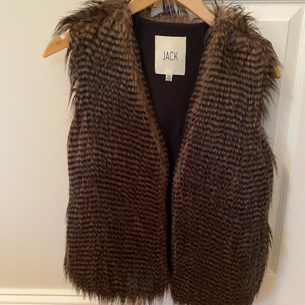 Faux Fur Vest